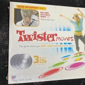 TWISTER Moves Game NIP twist dance move Jesse McCartney 144 Dance Sessions 2005